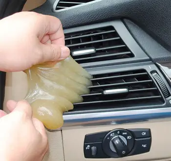 

Car Cleaning Gel Super Dust Keyboard Magic Soft Sticky Clean Glue Slime Dust Dirt Cleaner Car Multifuntion Cleaning Supplies