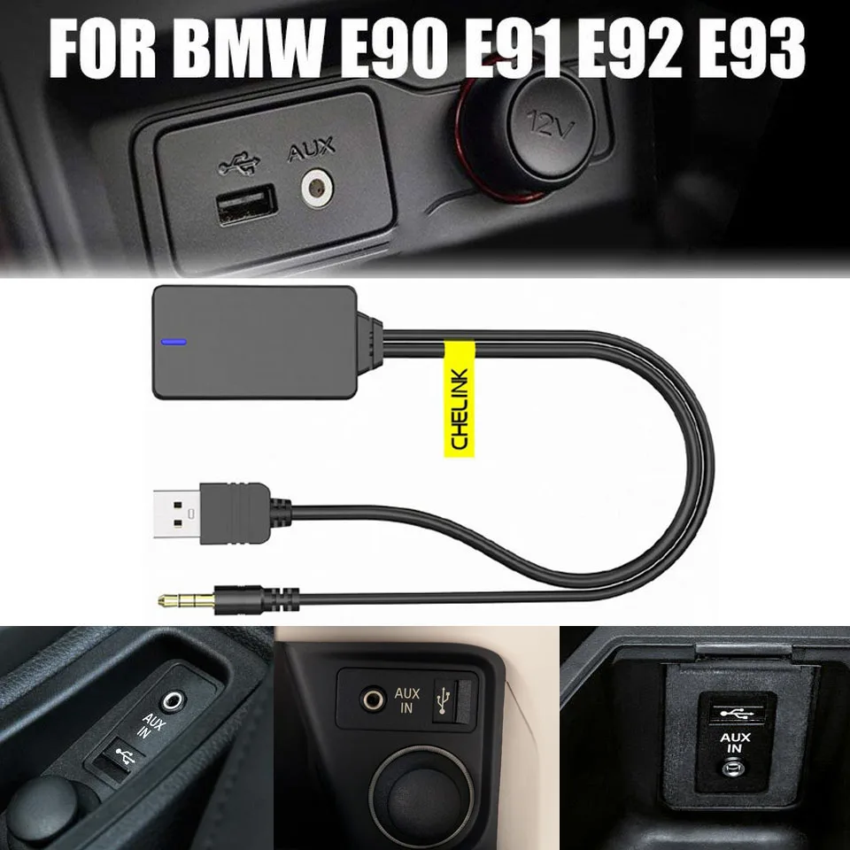 Bluetooth-адаптер CHELINK Aux для bmw E90 E91 E92 E93 |