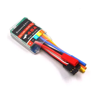 

45A 2-3S Brushless ESC Electric Speed Controller for 1/24 1/28 RC Car RC Boat MINI-Q9 DRZ Upgrade Parts Accessories