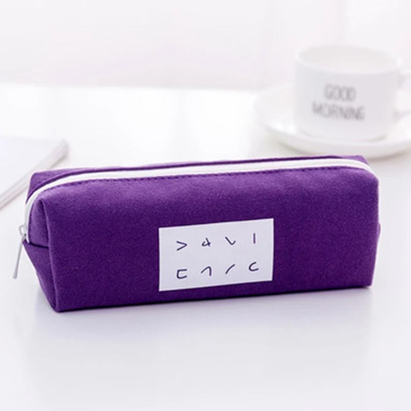 Multifunction School Pencil Case Bags Large Capacity Canvas Pen Box For Boy Students Gifts Stationery Supplies