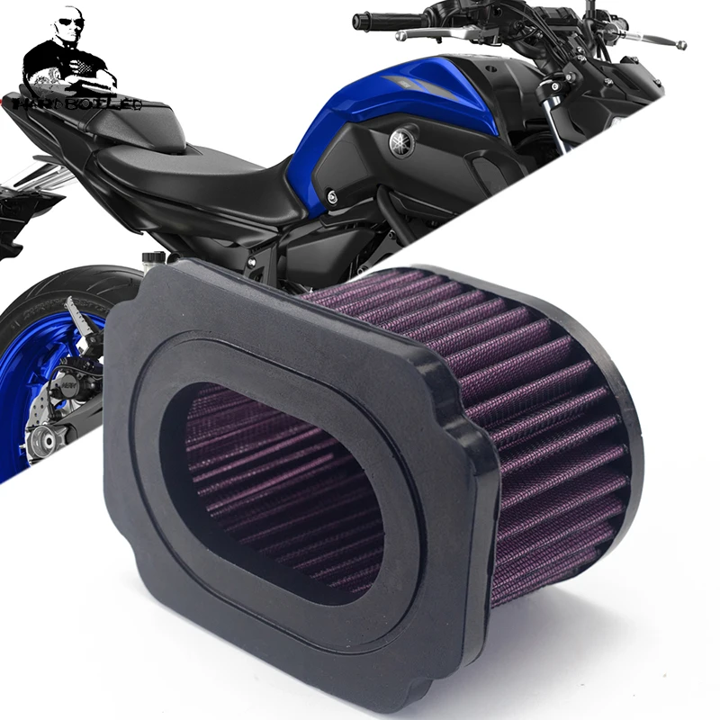 Высококачественный сменный воздушный фильтр для мотоцикла Yamaha MT07 MT 07 MT-07 FZ07 FZ FZ-07