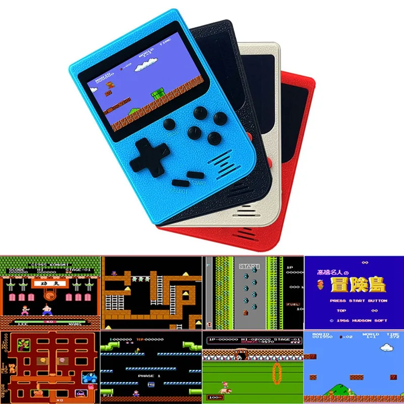 Новая мини портативная игровая консоль компьютерная игра умная детская игрушка Встроенная 268/129 Игра 2,0/2,4 Lcd 8 бит
