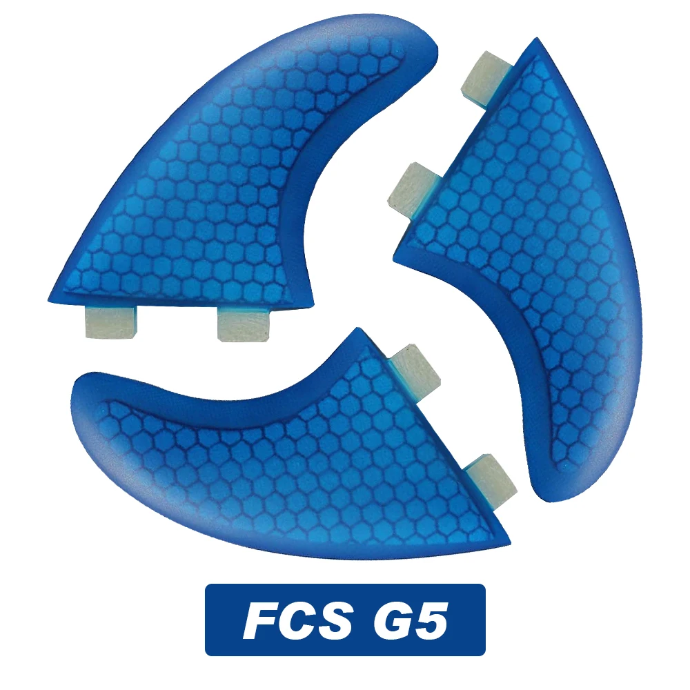 ZJ SPORT лидер продаж плавники для серфинга из стекловолокна сотовые полимерные FCS G5