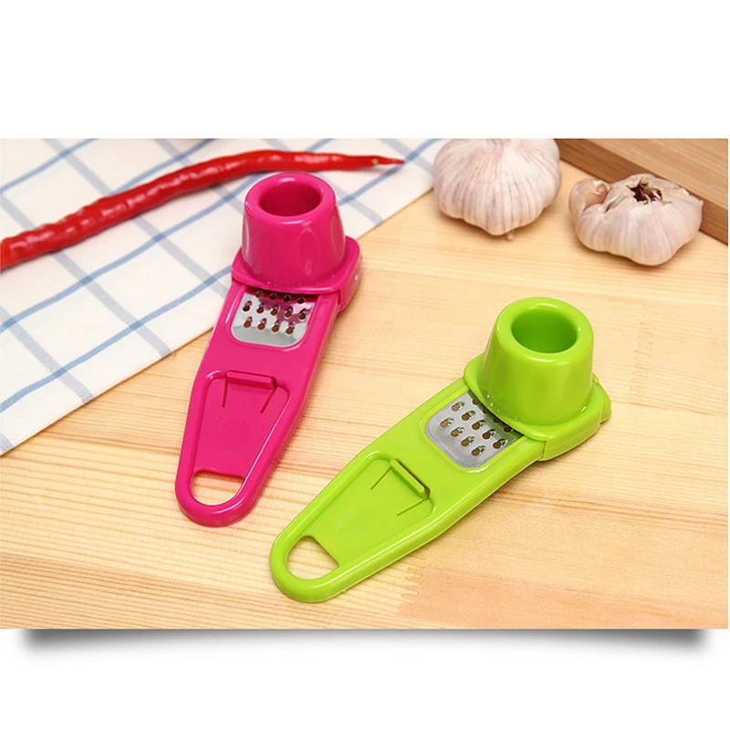 

Candy Color Kitchen Accessories Plastic Ginger Garlic Grinding Tool Magic Silicone Peeler Slicer Cutter Grater Planer