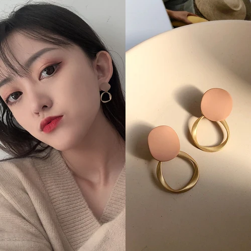 Style25 Изящные серьги-капли с эмалевым покрытием, зимние трендовые серьги из ткани с помпоном и цветами, серьги для девушек и женщин, подарки - Окраска металла: Style25