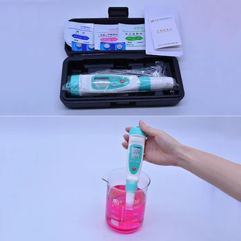 

LAB PH meter ph-20/ph-220/ph-20w/ph-220w ph tester portable 0-14 pH pen type precision instrument with 3 pcs ph buffer power