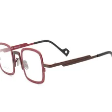 Фирменный дизайн, унисекс, квадратная оправа, полная оправа, линза для рецептов, оптические очки, Анти-усталость, очки для пресбиопии, очки для чтения