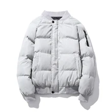 Мужские парки, хлопковая зимняя куртка, пальто для мужчин, куртка-бомбер, толстая мужская куртка-парка, теплая верхняя одежда, ABZ579