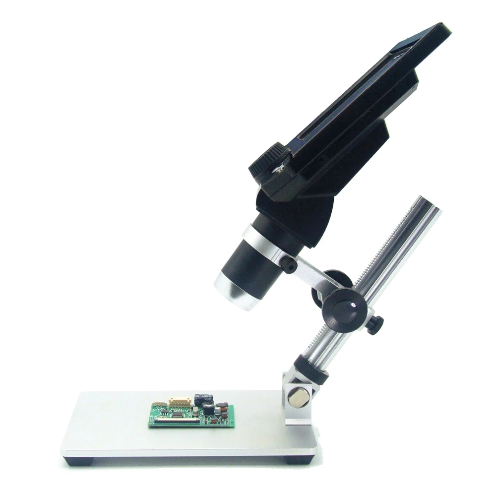 Mustool G1200 Digital Microscope 12MP 7 Inch Large Color Screen LCD Display 1-1200X Continuous Ampl