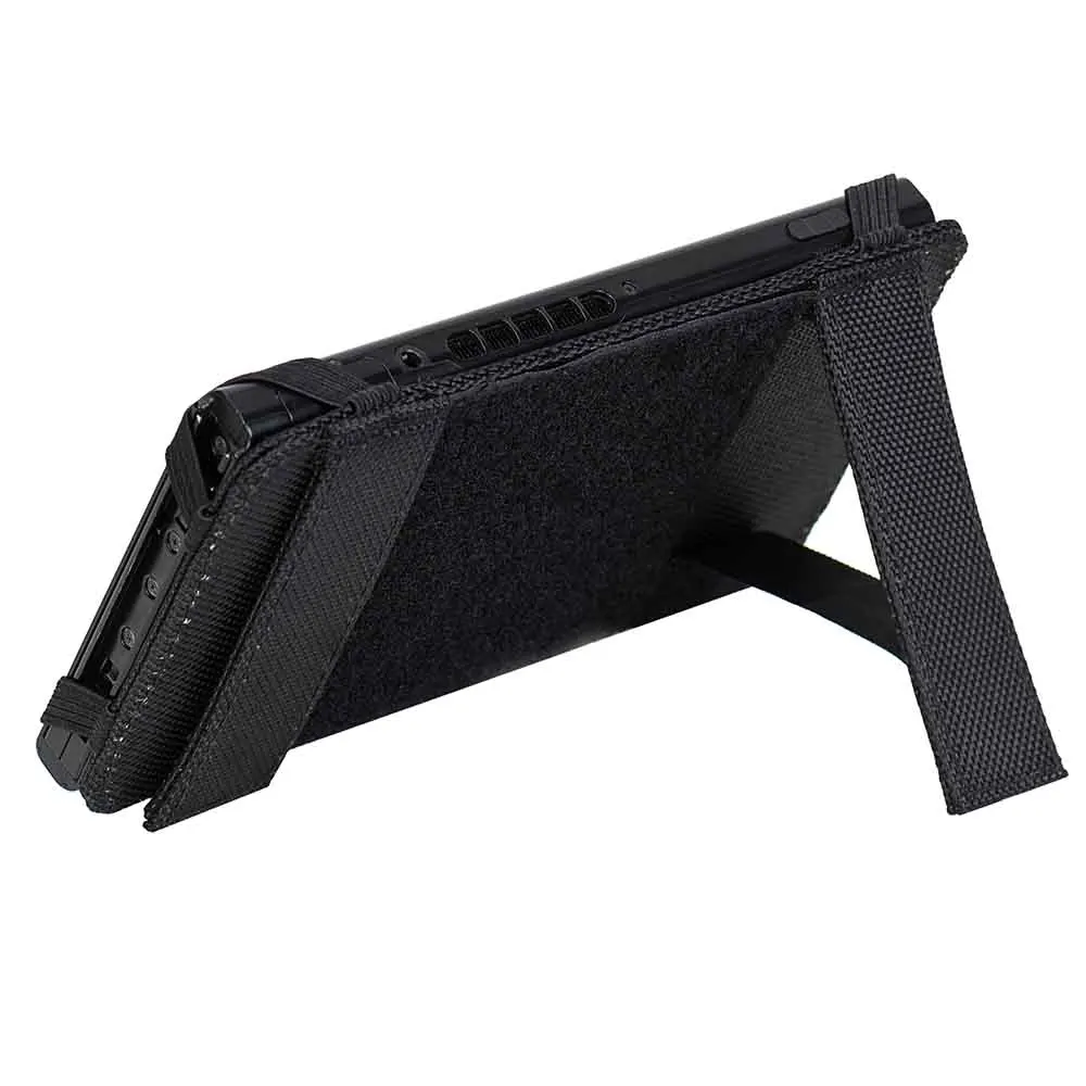 Car Headrest Mount Holder with Hard Carrying Case for Nintendo Switch- Black
