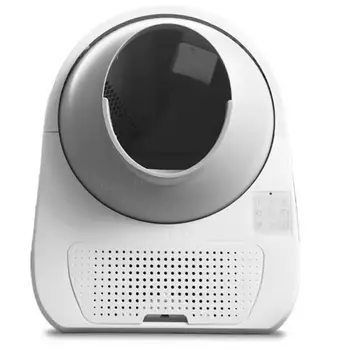 

Fully automatic Cat Toilet Large Voice smart litter box Fully-enclosed Electric Excrement Scrapercat toilet lettiera gatto