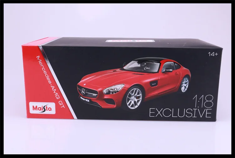Maisto 1: 18 Модель брелок для автомобильных ключей, модель Benz amg gt издание в твердой обложке Скорость и страсть 8 суперкар модель