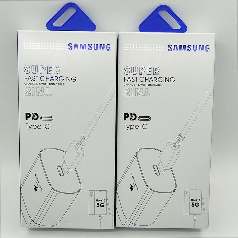 Samsung Note 10 plus MobilePhone super fast charger 25 w Travel Usb PD PSS Fast Charge Adapter For Galaxy Note 10+ s10