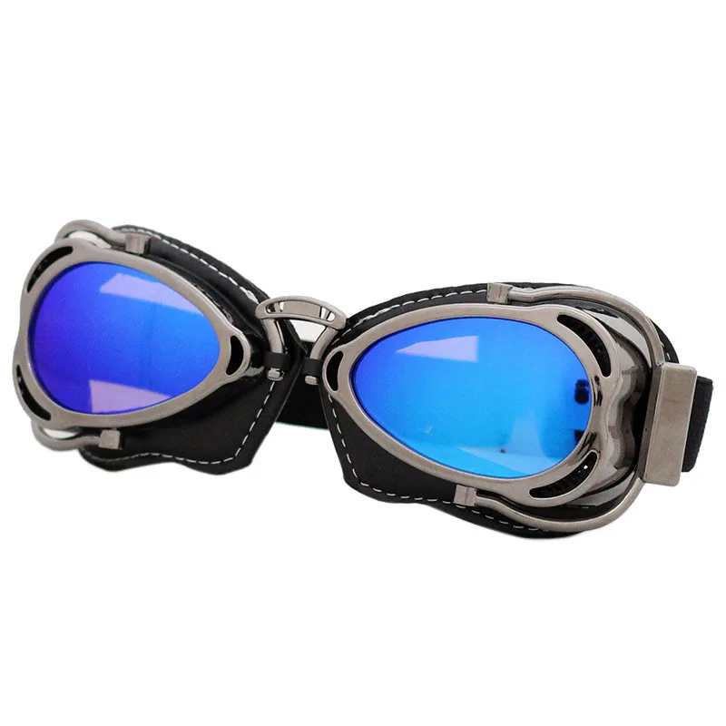 Мотоциклетные очки Nuoxintr в стиле ретро винтажные авиаторы стимпанк медные