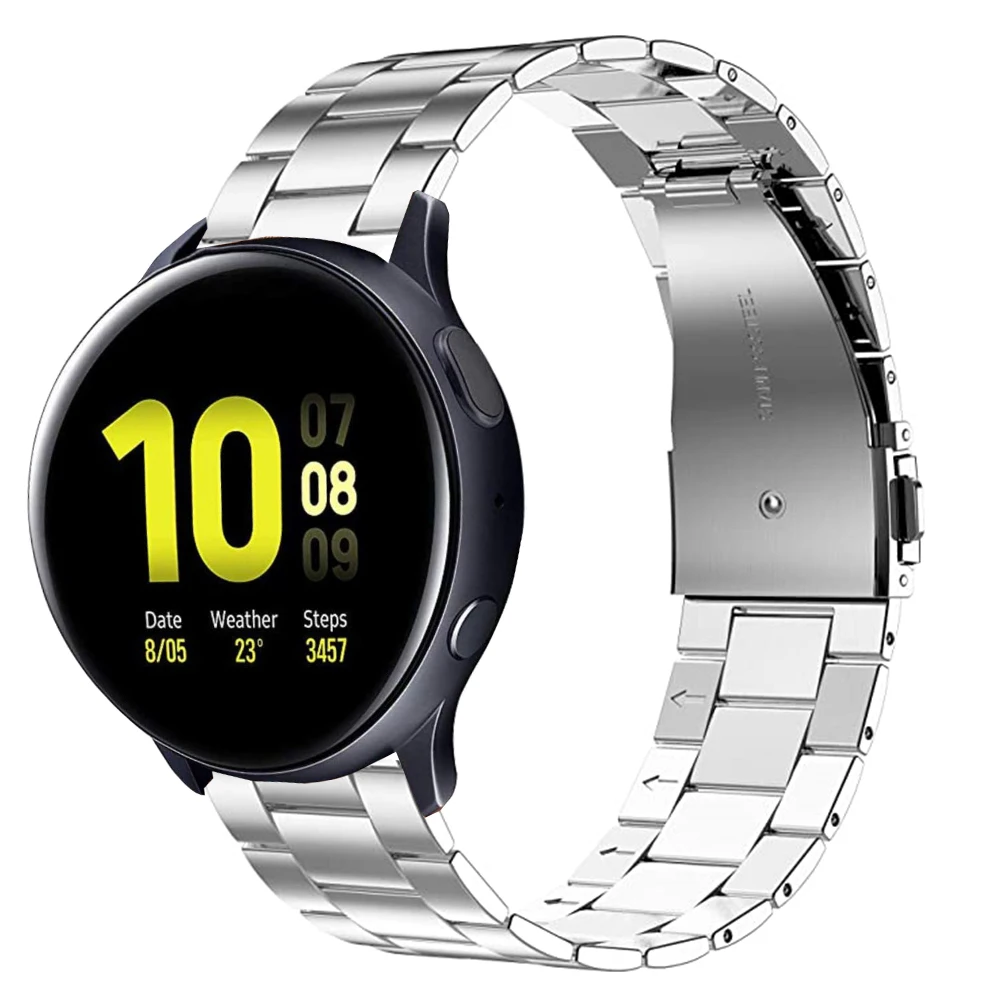 20 мм correa для samsung galaxy watch active 2 amazfit bip gts gtr band ультратонкий ремешок часов honor magic