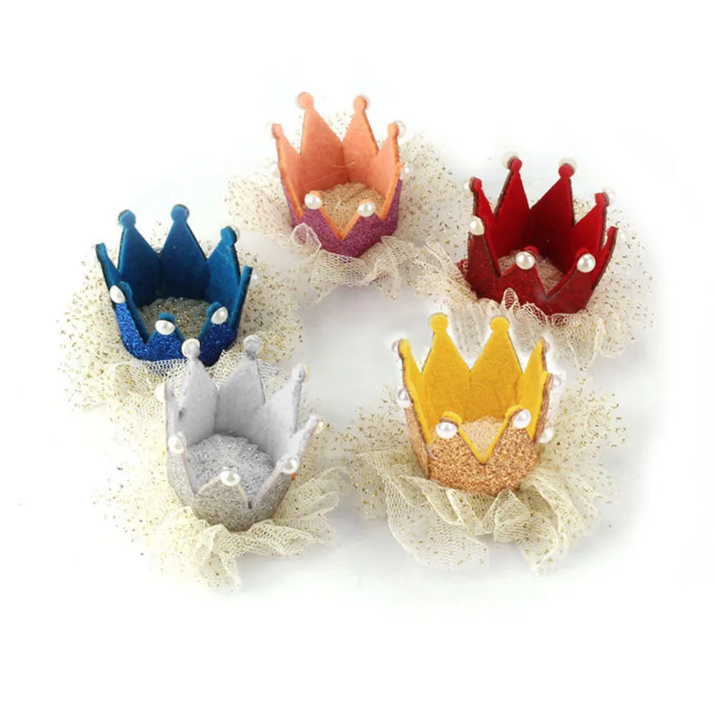 

NEW Lovely Cute Girls Crown Princess Hair Clip Lace Pearl Shiny Star Headband Hairpins Hair Band Headwear Hair Accessories