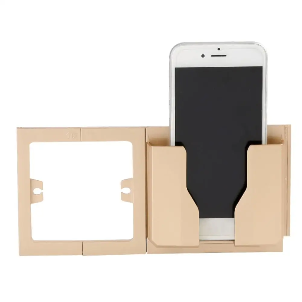

Single/Dual Slot Detachable Wall Socketss Phone Holder Charging Stand Bracket