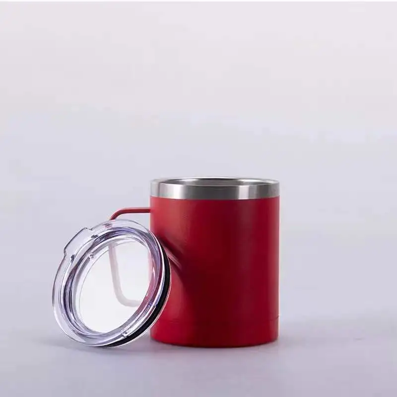 LC 10-унциевая миниатюрная taza de манго Лоуболл con tapa de двойной pared 304 ВАСО де inoxidable al vacío сосуды китайские aislados