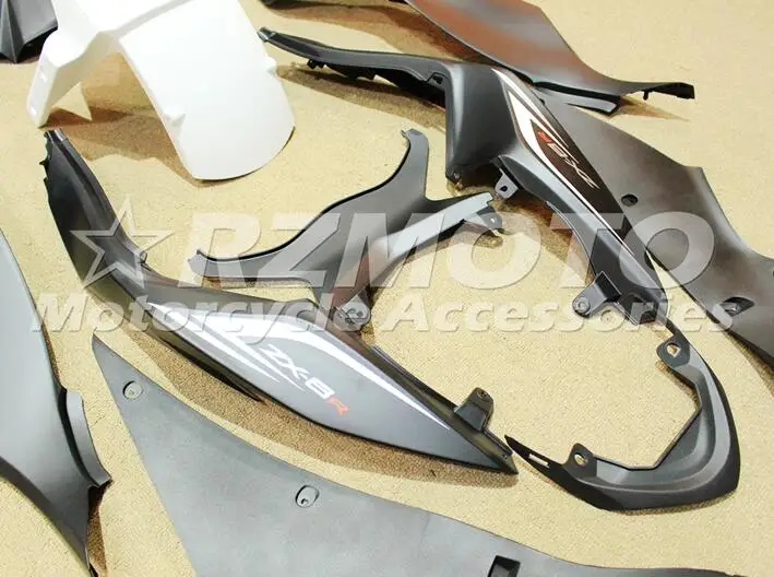 ABS полный обтекатель комплект подходит для Kawasaki ZX6R 2013 Обтекатели ZX-6R Ninja 636 599 приятный белый черный