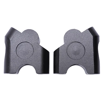 

Universal Motorcycle Cnc Aluminum Handlebar Riser Clamp Mount Taper 2Pcs 22Mm For Triumph Honda Yamaha Suzuki Kawasaki(Black)