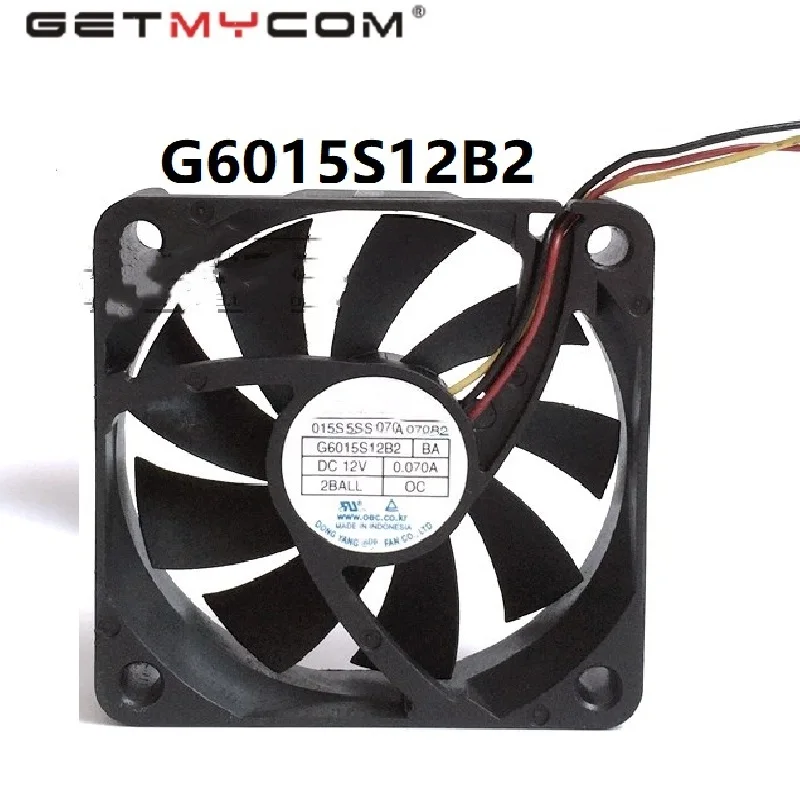 

Getmycom оригинальный G6015S12B2 бесшумный вентилятор, неразъемный BA 60 мм 6 см для Samsung TV HLT5687 HLT6187 HLT5087 HLT5687SAX/XAA HLT6187SX/XAA
