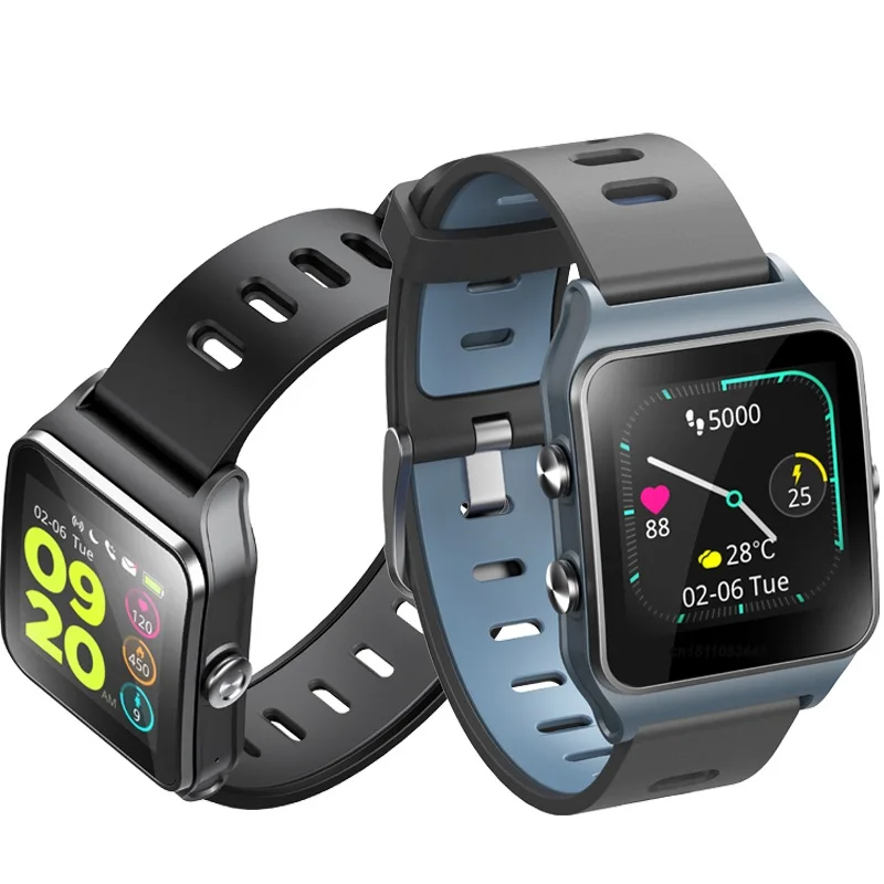 

IP68 waterproof GPS Smart Watch P1C Color Screen Heart Rate Monitor Multi-sport mode Fitness tracker Smart Watch