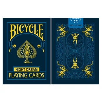 

Bicycle Night Dream Playing Cards Deck Poker Size USPCC Limited Edition Magic Card Games Magic Props Magic Tricks for Magician