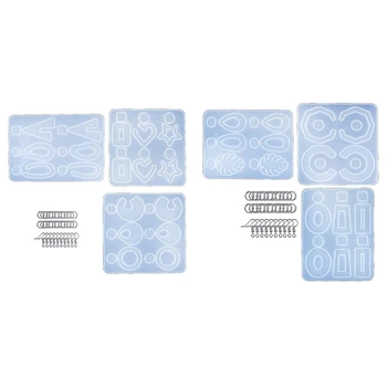 

Earring Resin Casting Mould Jewelry Silica Gel Mold Gift & Resin Jewelry Making Silicone Mould for Epoxy Resin