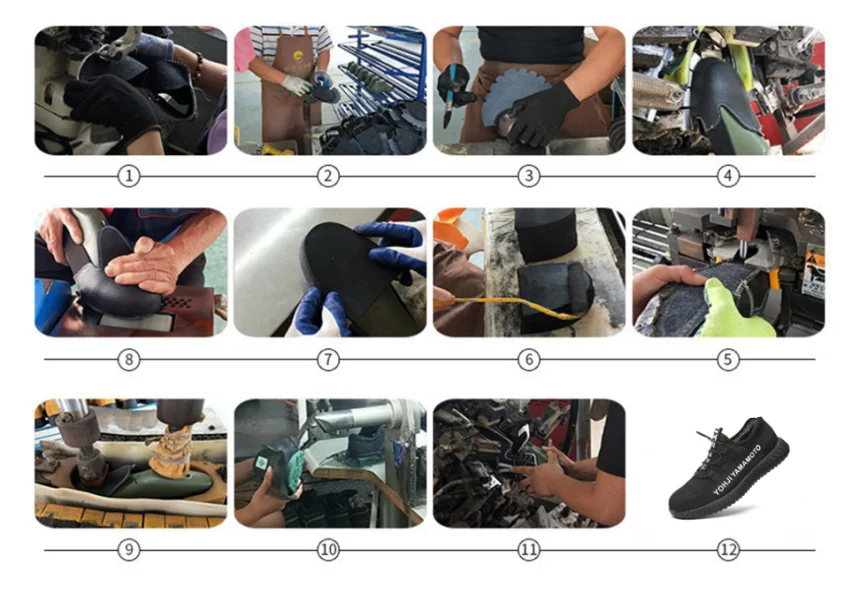 Мужская сетчатая стальная кепка со стальным носком, безопасная рабочая обувь для защиты от проколов, безопасная обувь на платформе, дизайнерские кроссовки