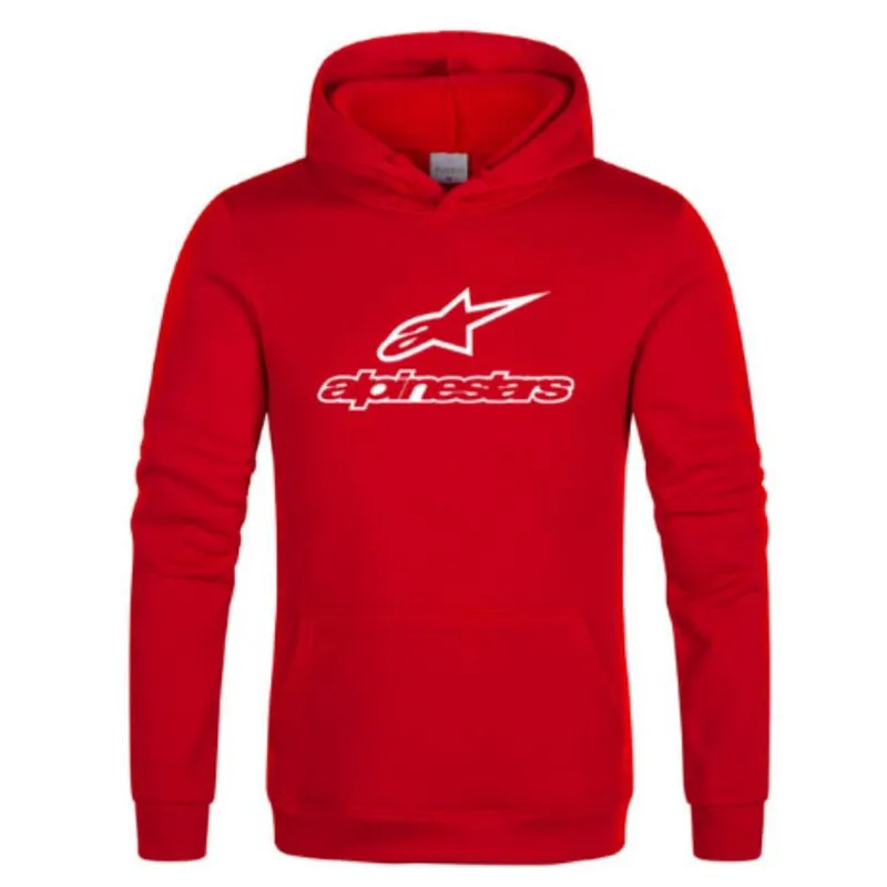 Мужской пуловер 2020 Новая мода Alpinestars белый с буквенным принтом карамельных