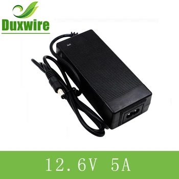 

12.6V 5A Li-ion Battery Charger Intelligent Mini Electric Car Charger