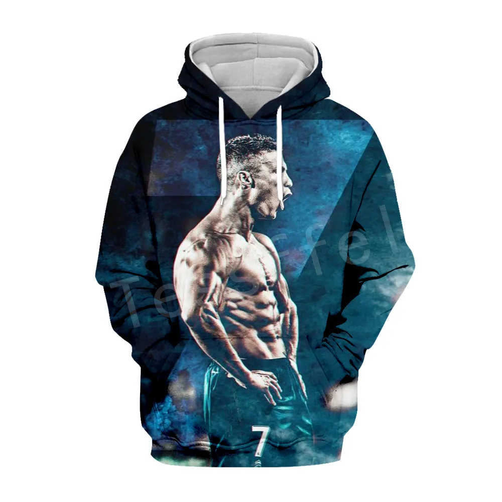 

Tessffel Cristiano Ronaldo Athletes Tracksuit 3DfullPrinted Hoodie/Sweatshirt/Jacket/shirts Mens Womens hiphop fit casual style2