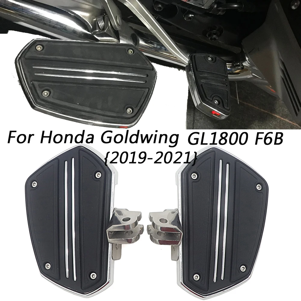 2 Sets Of Motorcycle Accessories Driver Pedals For Honda Goldwing Tour