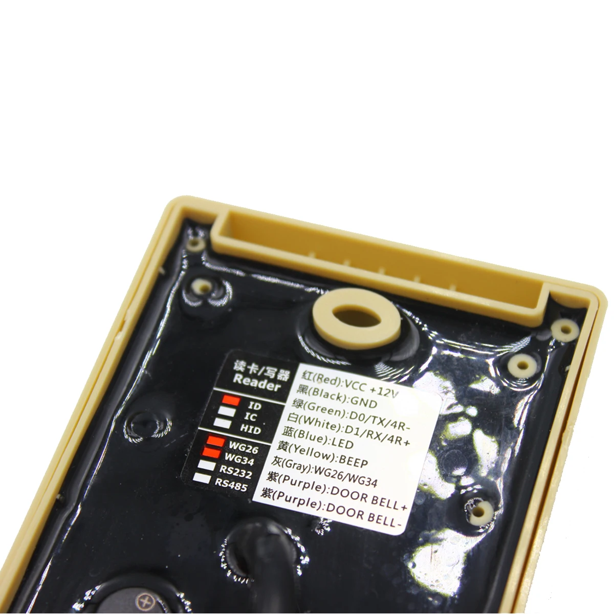RFID IC кард ридер Водонепроницаемый Wiegand WG26 34 125 кГц 13 56 МГц контроля