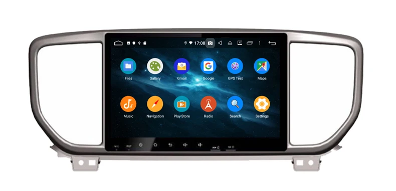 Android 9,0 автомобильный dvd-плеер для KIA sportage Автомобильный gps аудио навигатор Восьмиядерный 4 Гб ОЗУ 64 Гб ПЗУ wifi USB автомобильный проигрыватель