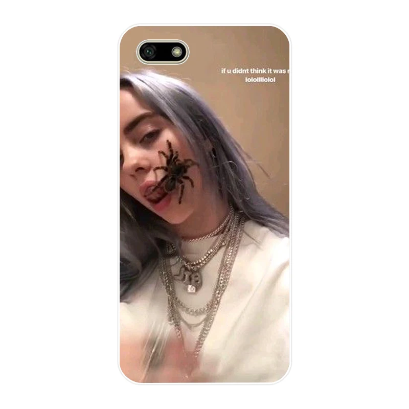 16AA Billie Eilish Girl Мягкий Силиконовый ТПУ чехол для телефона для huawei Honor 7A PRO 5,45 5,7 7C 7X Y5