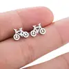 Jisensp bonitos abalorios cl sicos Punk para bicicleta bicicleta pulseras de acero inoxidable joyer a de