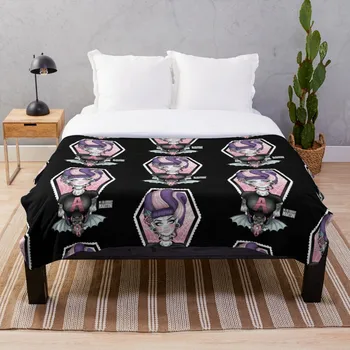 

Zombabe Ali Darling Blanket Wool Flannel Plush Blanket Bedspread For office Sherpa Blanket Couch Quilt Cover Travel