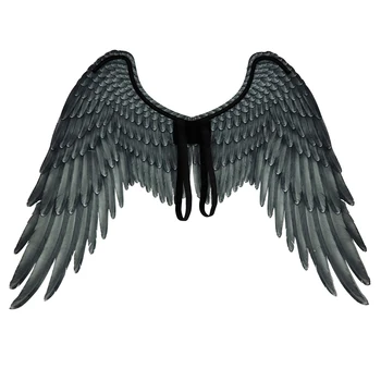 

Halloween 3D Angel Wings Fairy Wings Non-Woven Halloween Party Carnival Cosplay Wings for Adult Halloween Party Event Supplies