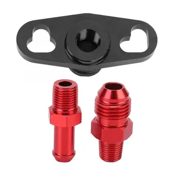 

Car Fuel Rail Pressure Regulator Adapter with Fitting Replacement Fit for Mitsubishi Aluminium Fuel Regulator Adapter New