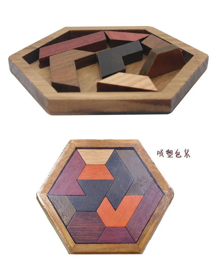 Пазлы для детей геометрическая форма деревянная головоломка Tangram Jigsaw Board для детей Обучающие pzg игрушки для взрослых забавные подарки