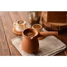 Turecka kawa Mırra mielona dzbanek do kawy mała instrukcja ekspres do kawy kawa cezvesi turecka kawa rdzeń kawy produkt naturalny kuchnia artykuły domowe tanie tanio Bambum TR (pochodzenie)