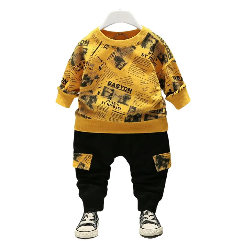 Сезон весна-осень Новинка Одежда для маленьких девочек детей мальчиков на каждый