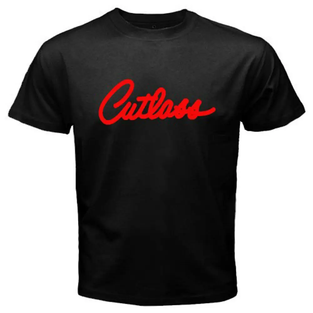 New Cutlass Racing Logo Mens Black T Shirt Size S To 3Xl | Мужская одежда