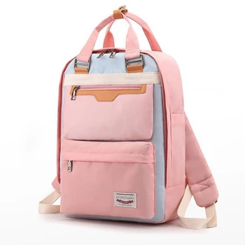 

2020 New Waterproof Nylon Kids Backpack Girls For Middle School Students Travel Shoulder Backpacks Children Schoolbags Women Bag