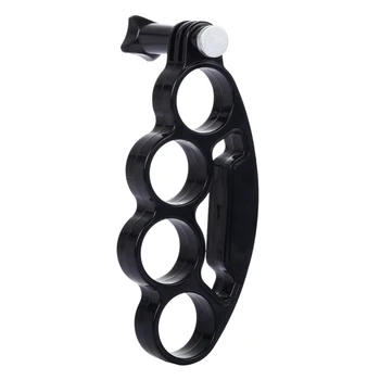 

Handheld Plastic Knuckles Fingers Grip Ring Monopod Tripod Mount With Thumb Screw For GoPro DJI Osmo Action Xiaoyi Sports Camera
