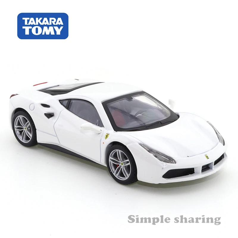 Takara Tomy Tomica Подарки Бураго подпись серии 1:43 488 GTB автомобиль детские игрушки