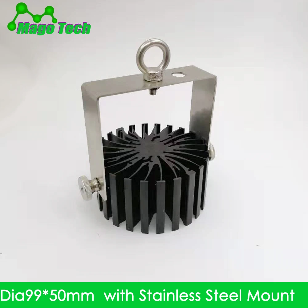 

ø99*50mm Modular LED Star Cooler with mount LED Grow Light Heatsink 22 mounting holes for all COB Brands