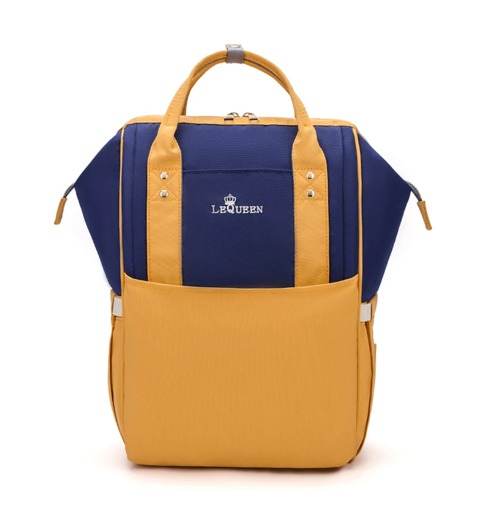 LEQUEEN модный рюкзак для мам, дорожная сумка для подгузников, Большая вместительная сумка для кормящих женщин, новая сумка для ребенка, водонепроницаемая сумка для подгузников