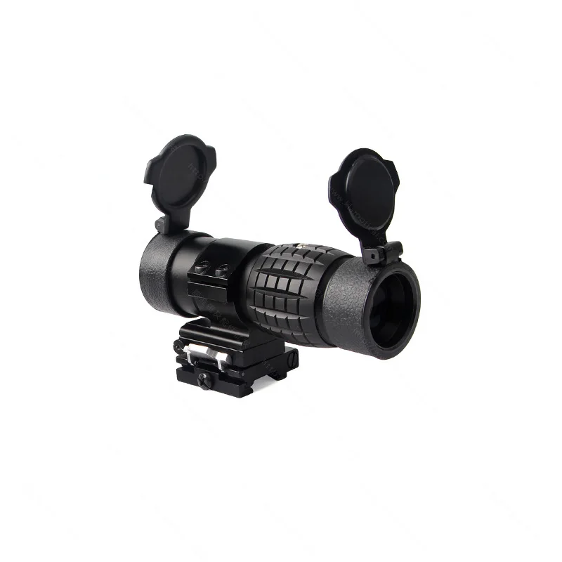 Airsoft Tactical 3x magnifier Riflescope 3X30mm Magnifying Scope Focus Adjusted With Flip Up Mount For Hunting CS Game